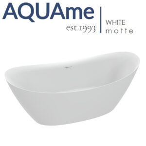 Ванна AQUAme акриловая отдельностоящая AQM3504MW