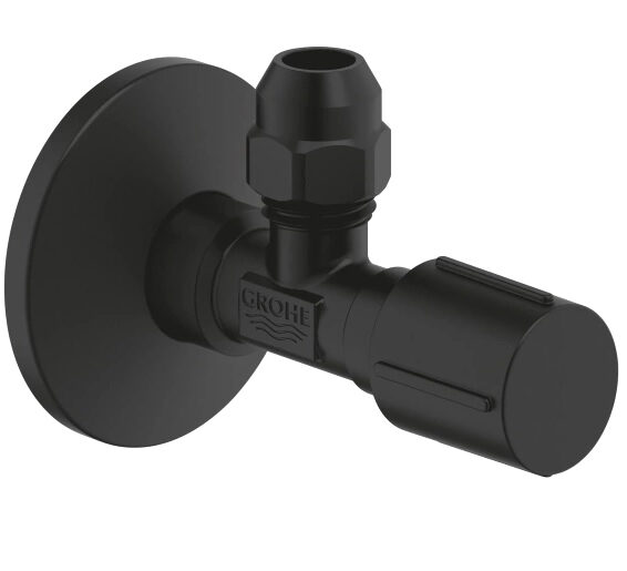 Вентиль Grohe 22074KF0 угловой, 1/2"НРх3/8"НГ, фантомный черный