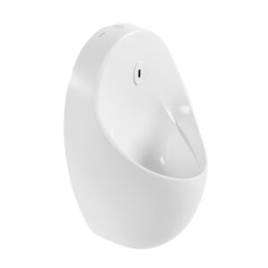 Писсуар подвесной VitrA Аркитект Уринал (Arkitekt Urinal) 5999B003-5556 сенсорный, глянцевый белый, с сифоном, безободковый, со смывным механизмом