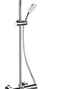 Душевая стойка Remer Элегантность (Elegance) EQ34A8CPUFS25G со смесителем, с термостатом, хром