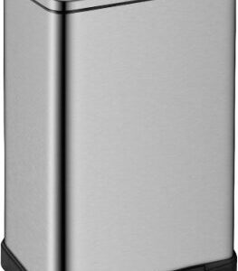 Мусорное ведро Weltwasser WW Lassy MT 12L 12 л, для туалета, для кухни, матовая сталь