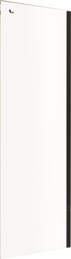 Шторка на ванну RGW Скринс- Шторки на ванну (Screens) SC-056-8B 40 см, профиль черный, стекло прозрачное