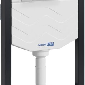 Инсталляция с кнопкой Wasserkraft Динкель (Dinkel) 58TLT.010.ME.MG03 цвет матовое золото, крепление к полу и стене, с регулировкой по высоте, с шумоизоляцией