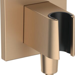 Шланговое подключение Hansgrohe FixFit Porter E 26889140 шлифованная бронза