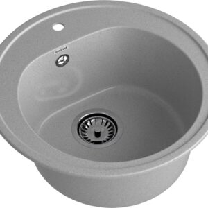 GRANFEST Мойка композит RONDO GF-R–510 D=510мм серый арт.GF-