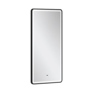 Зеркало с подсветкой EQUIL Стоун/Stoune 500х900, черный