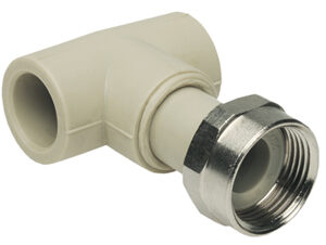 Тройник с перекидной гайкой 20×3/4″ Wavin Ekoplastik STKM02025RCT (STKM02025X)